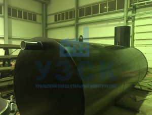 Резервуар горизонтальный стальной наземный в Химках