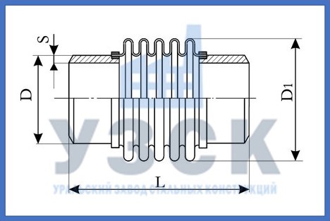 Чертёж компенсатора ОПН в Химках