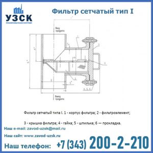 Фильтр сетчатый ФС по Т-ММ-11-2003 в Химках