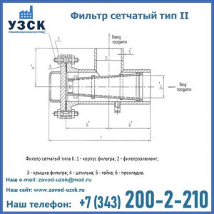 Фильтр сетчатый ФС по Т-ММ-11-2003 в Химках