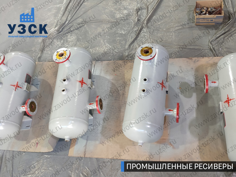 фотография емкостных ресиверов газа Химки
